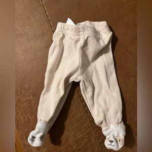 Carter’s preemie pants with footsies